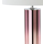 27" Clear Novelty Table Lamp With Drum Shade