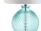 26" Clear Novelty Table Lamp With Drum Shade