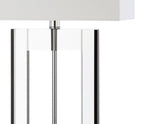 26" Clear Novelty Table Lamp With Drum Shade