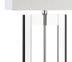 26" Clear Novelty Table Lamp With Drum Shade