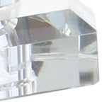 25" Clear Novelty Table Lamp With Drum Shade