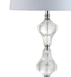 26" Silver Urn Table Lamp With Empire Shade