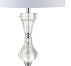 25" Silver Urn Table Lamp With Empire Shade