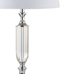 27" Silver Novelty Table Lamp With Empire Shade