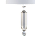 27" Silver Novelty Table Lamp With Empire Shade