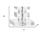 28" Clear Novelty Table Lamp With Shade