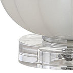 18" Clear Novelty Table Lamp With Drum Shade