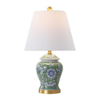 22" Gold Urn Table Lamp With Empire Shade