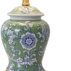 22" Gold Urn Table Lamp With Empire Shade