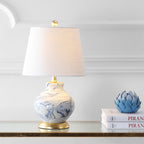 21" Gold Novelty Table Lamp With Empire Shade