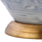 21" Gold Novelty Table Lamp With Empire Shade