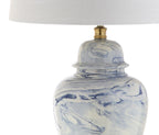 26" Gold Novelty Table Lamp With Drum Shade