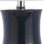 27" Clear Novelty Table Lamp With Drum Shade