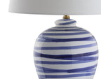 29" Gold Novelty Table Lamp With Drum Shade