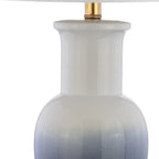 32" Gold Novelty Table Lamp With Drum Shade