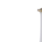 25" Gold Novelty Table Lamp With Drum Shade