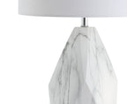 26" Clear Novelty Table Lamp With Drum Shade
