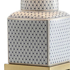 22" Gold Novelty Table Lamp With Globe Shade