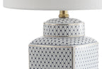 22" Gold Novelty Table Lamp With Globe Shade