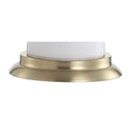 29" Gold Novelty Table Lamp With Globe Shade