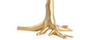 34" Gold Novelty Table Lamp With Empire Shade
