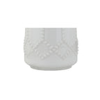 26" Cream Table Lamp With Drum Shade