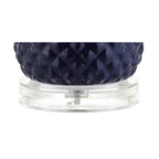 23" Clear Novelty Table Lamp With Drum Shade