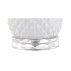 23" Clear Novelty Table Lamp With Drum Shade