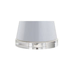 29" Clear Novelty Table Lamp With Drum Shade