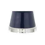 29" Clear Novelty Table Lamp With Drum Shade
