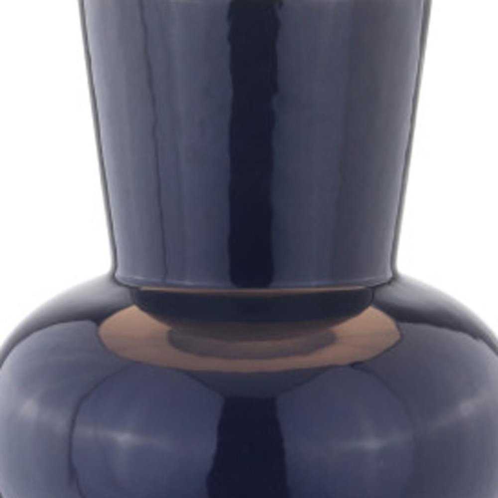 29" Clear Novelty Table Lamp With Drum Shade
