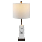 28" Brown Novelty Table Lamp With Globe Shade
