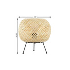 11" Black Novelty Desk Lamp