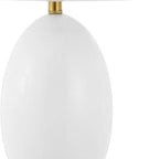 27" Gold Novelty Table Lamp With Empire Shade