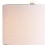 26" Clear Novelty Table Lamp With Drum Shade