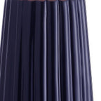 29" Navy Blue And Gold Table Lamp With Drum Shade