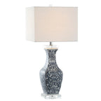 28" Clear Novelty Table Lamp With Square Shade