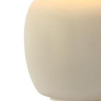 Set of Two 18" Clear Novelty Table Lamps With Empire Shades