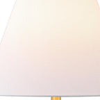 Set of Two 25" Cream Table Lamps With Cone Shades