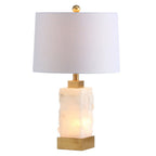 23" Gold Novelty Table Lamp With Globe Shade