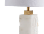 23" Gold Novelty Table Lamp With Globe Shade