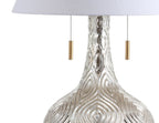 31" Gold Novelty Table Lamp With Globe Shade