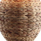 25" Clear Urn Table Lamp With Globe Shade