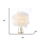 16" Gold Novelty Table Lamp