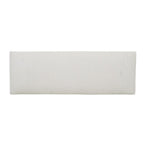 47" Cream and Brown Boucle and Solid Wood Upholstered Bench