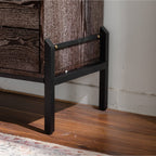 48" Gold Wood Six Drawer Sideboard