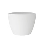 59" White Acrylic Oval Bath Tub