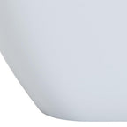 63" White Acrylic Oval Bath Tub