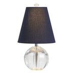 16" Clear Novelty Table Lamp With Globe Shade