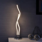 26" Silver Novelty Table Lamp